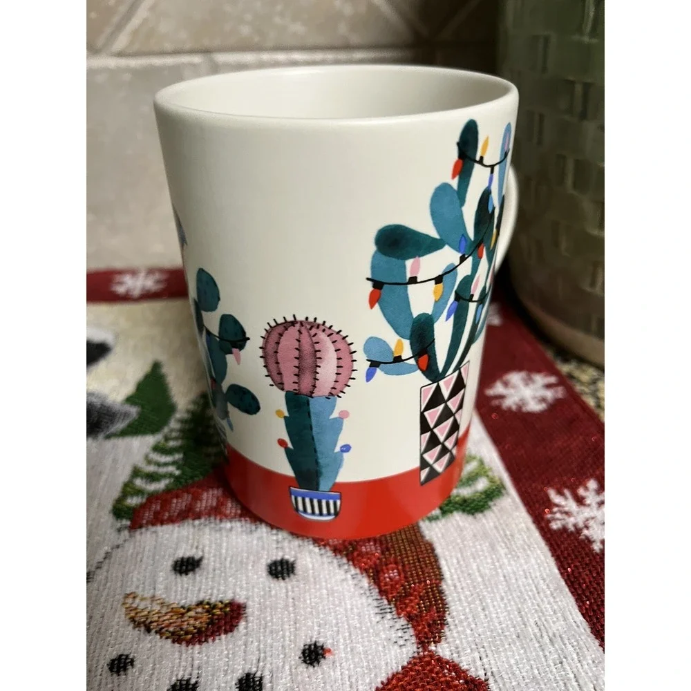 Starbucks Mug Starbucks Christmas Cactus Mug Holiday Cactus Mug